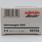 Marklin 46744 Insider Annual Car 2003 LN/Box