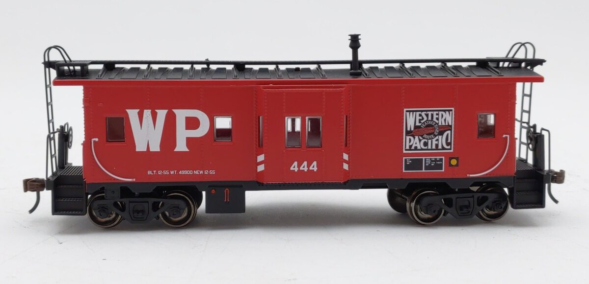 Athearn 74681 HO Scale Western Pacific Bay Window Caboose #444