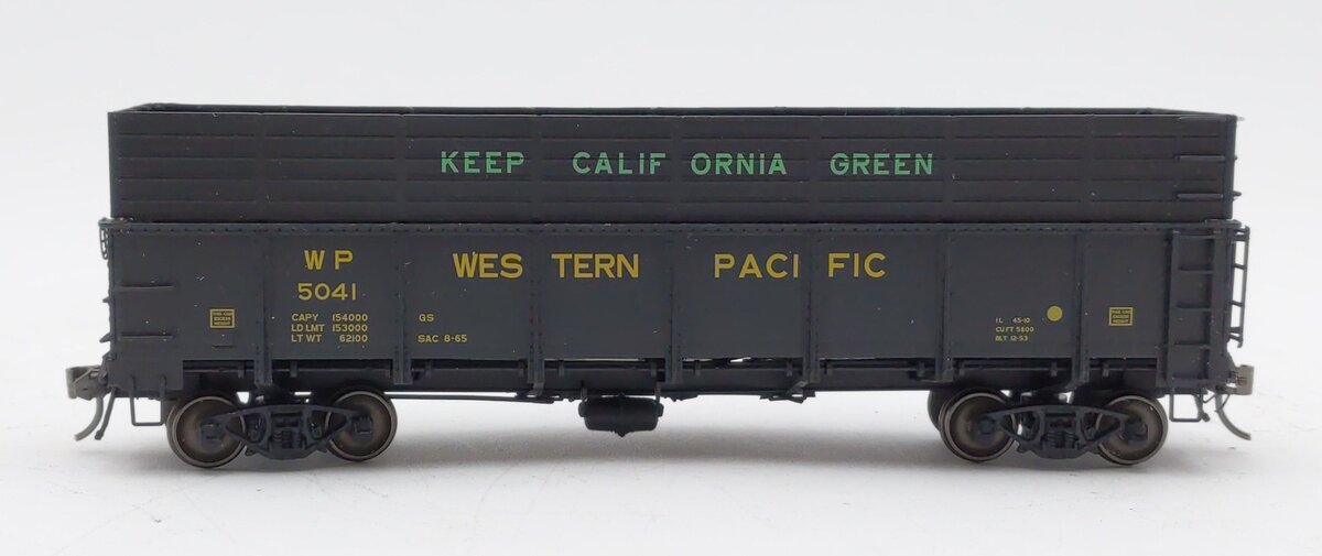 InterMountain 35204-23 Western Pacific Woodchip W/Drop Bottom Gondola Car #5041