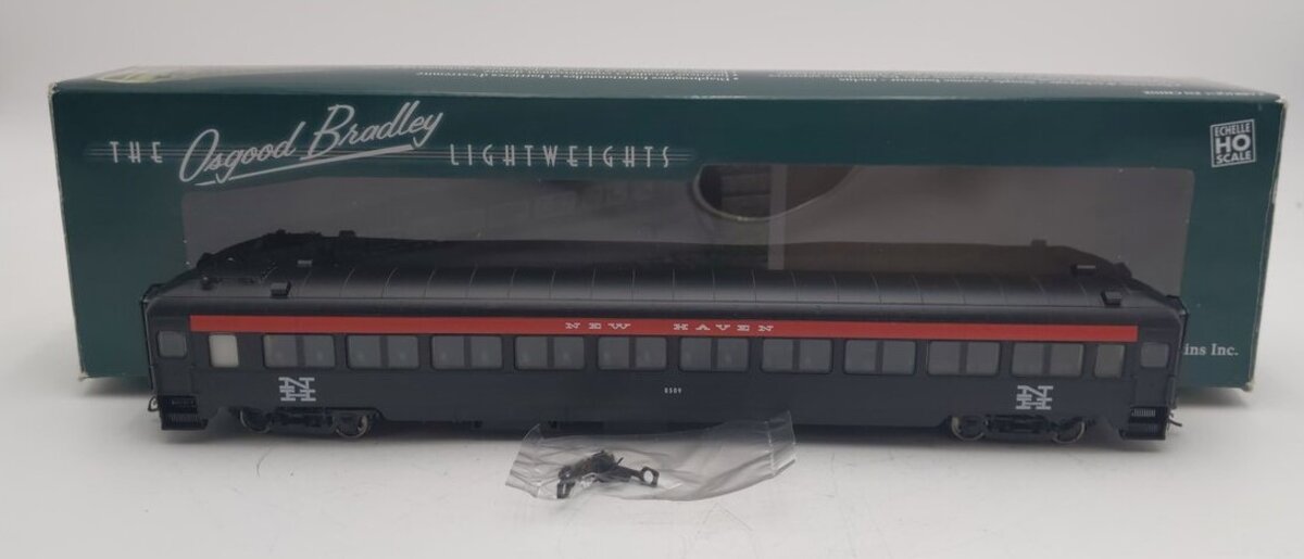 Rapido Trains 109110 HO New Haven 10-Window Smoker Coach #8509