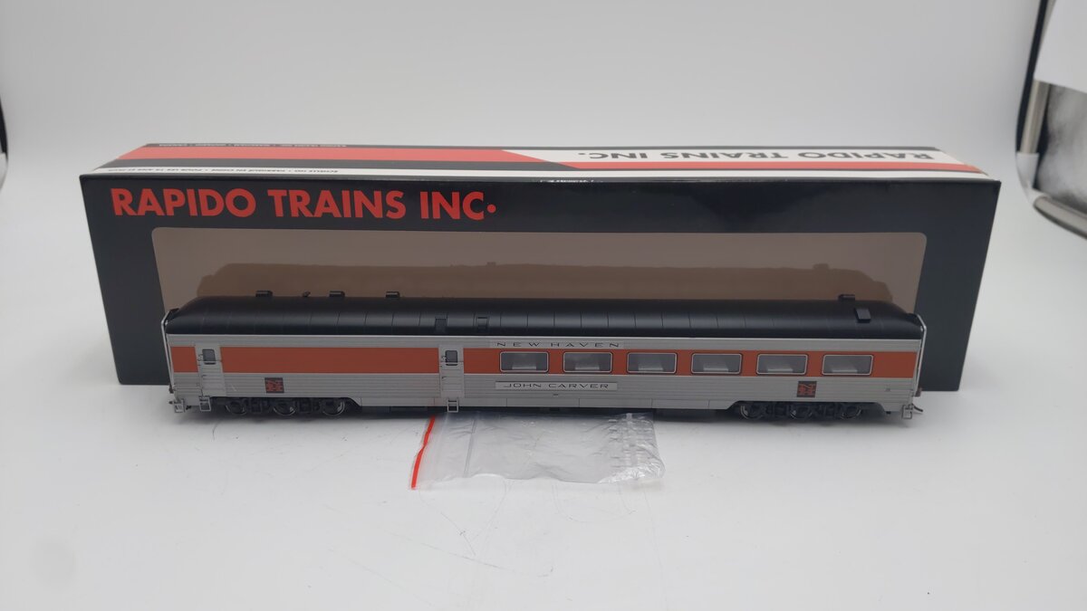 Rapido Trains 132010 HO NH 'John Carver' McGinnis Dining Car EX/Box