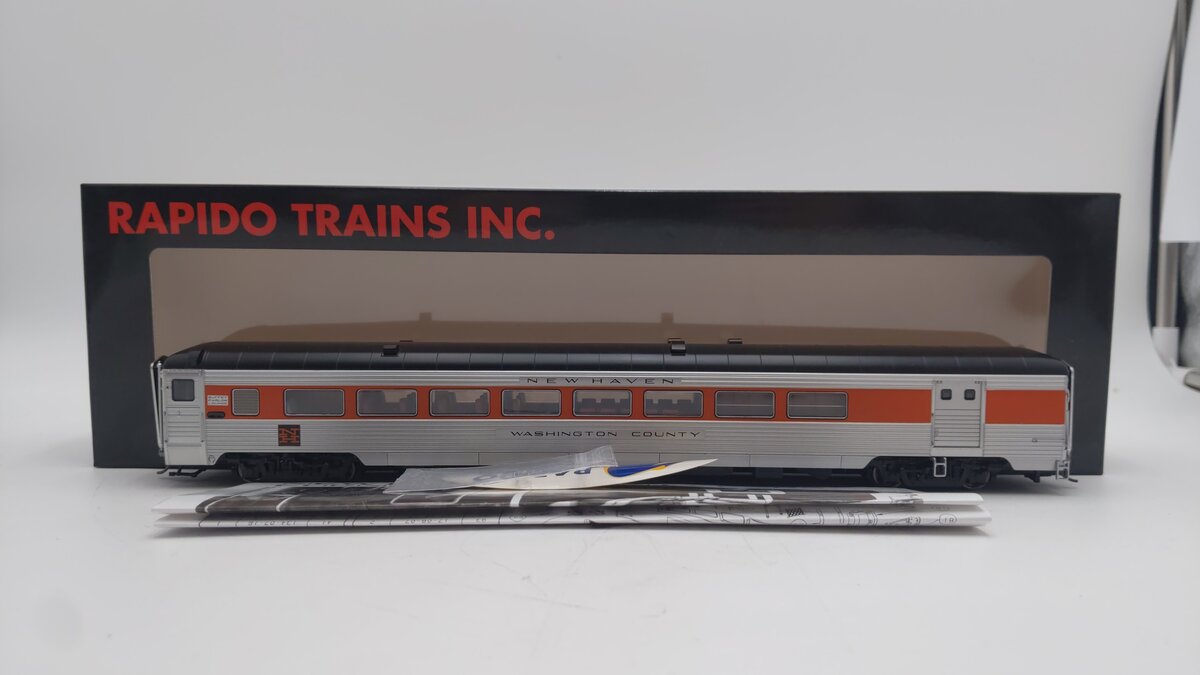 Rapido Trains 134009 HO New Haven "Washington County" McGinnis County Car #211