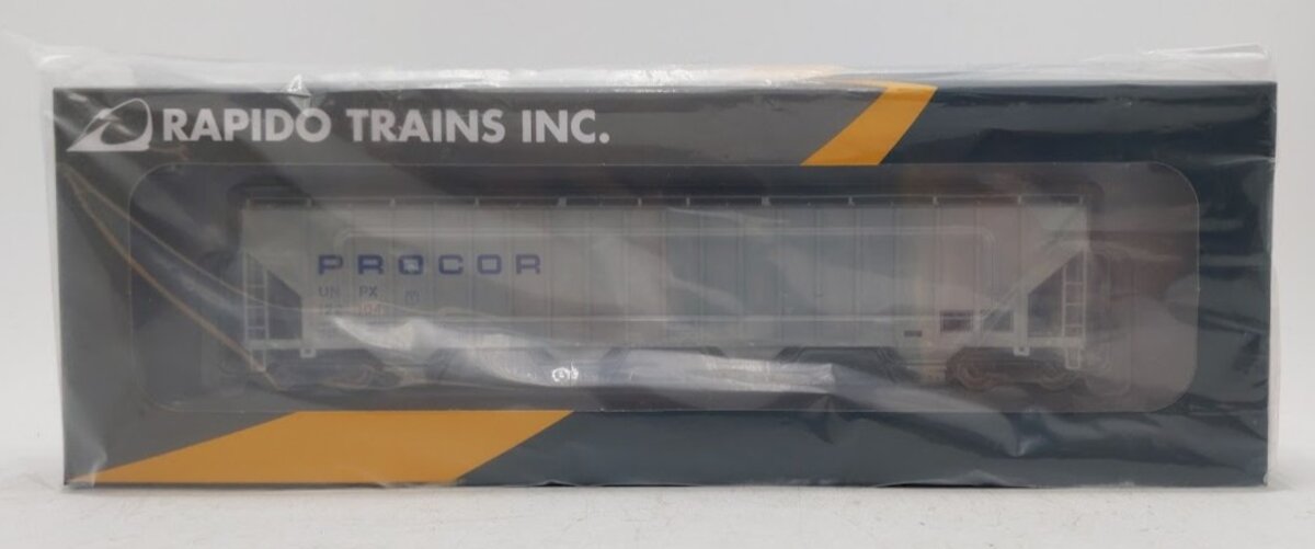 Rapido Trains 157001A HO Procor UNPX Blue Stencil 5820 Covered Hopper #122104