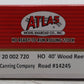 Atlas 20002720 HO Ladoga Canning Company 40' Wood Reefer #14245