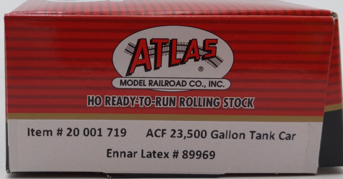 Atlas 20001719 HO Scale ACFX  23,500-Gal Tank #89969
