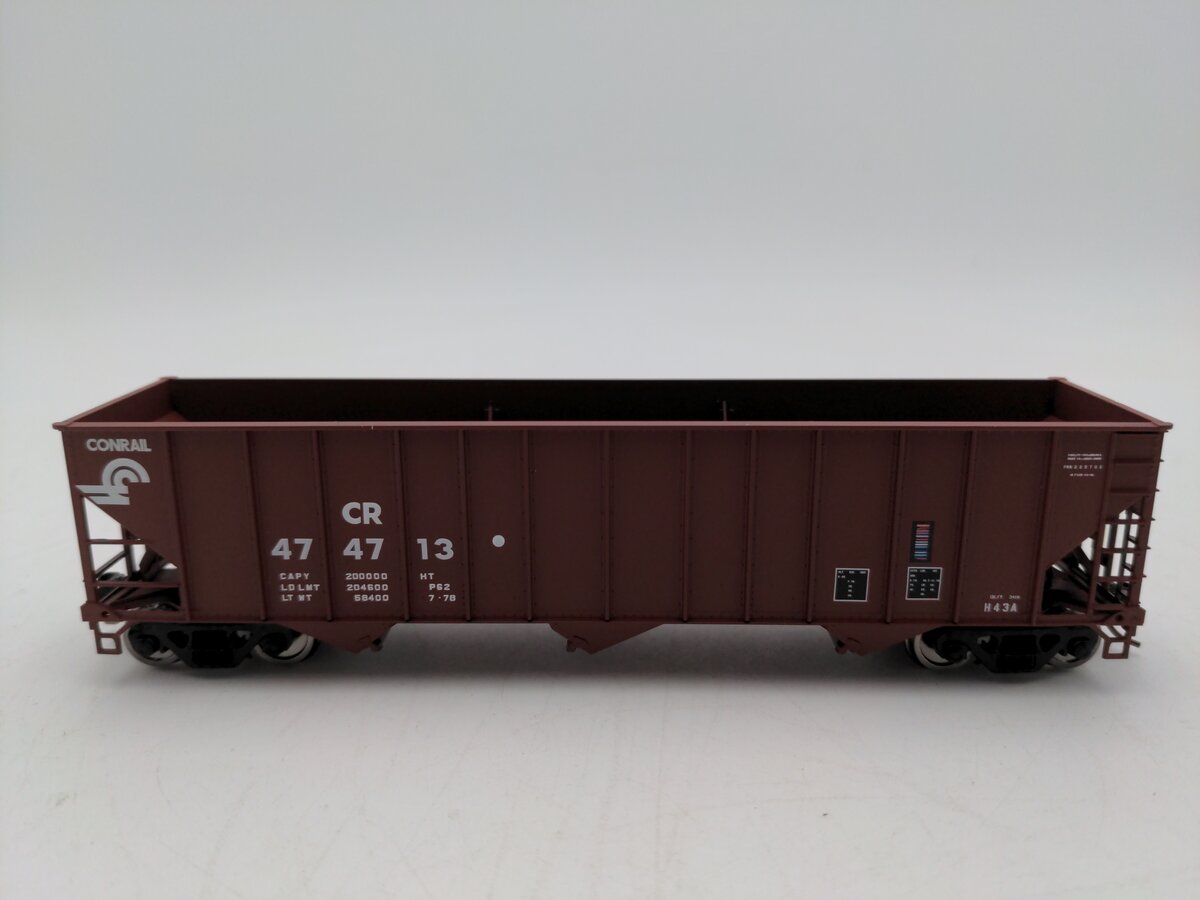 Bowser 43197 HO Conrail Executive Line 100-Ton 3-Bay Hopper Ready to Run #474713