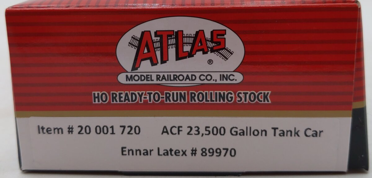 Atlas 20001720 HO Scale ACFX 23,500-Gal Tank #89970