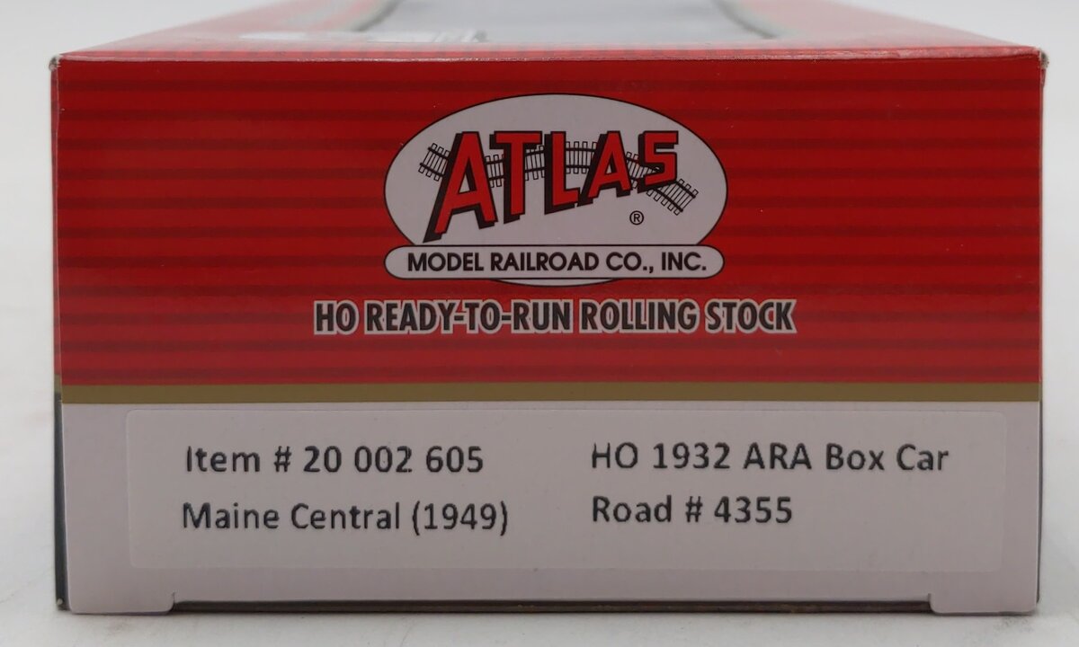 Atlas 20002605 HO Scale Maine Central 1932 ARA Boxcar #4355