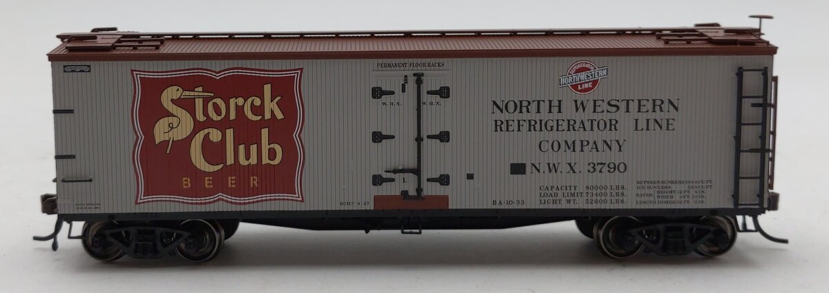 Atlas 20003091 HO Storck Club Beer NWX 40' Wood Reefer #3790