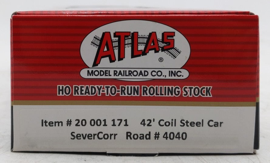Atlas 20001171 HO Scale SeverCorr 42' Coil Steel Car #4040