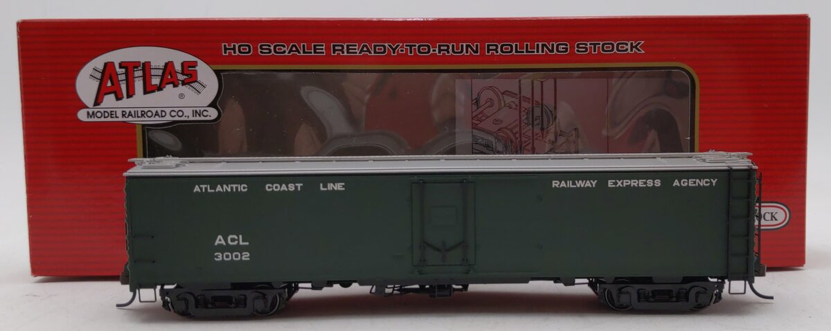 Atlas 20001975 HO Atlantic Coast Line REA Steel Express Reefer #3002