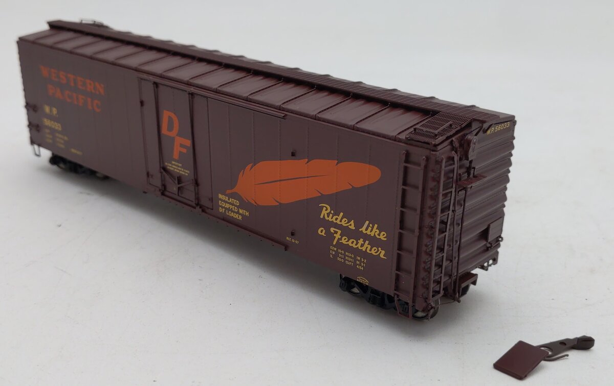 Atlas 20001379 HO Scale Western Pacific 50' Plug Door Box Car #56033