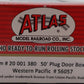 Atlas 20001380 HO Scale Western Pacific 50' Plug Door Box Car #56057