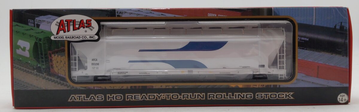 Atlas 20001060 HO Scale Atel Centerflow Pressureaide Covered Hopper #893298