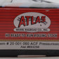 Atlas 20001060 HO Scale Atel Centerflow Pressureaide Covered Hopper #893298