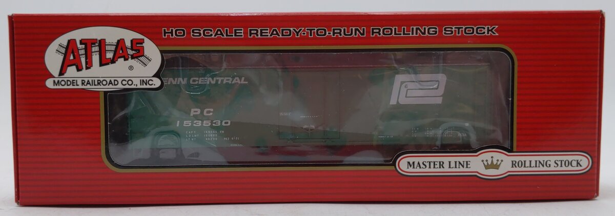 Atlas 20001373 HO Penn Central AAR 50' Plug-Door Boxcar #153539
