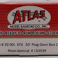 Atlas 20001374 HO Penn Central 50' Plug Door Boxcar #153539