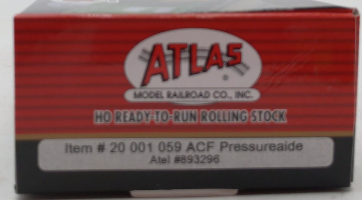 Atlas 20001059 HO Scale Atel Centerflow Pressureaide Hopper #893296