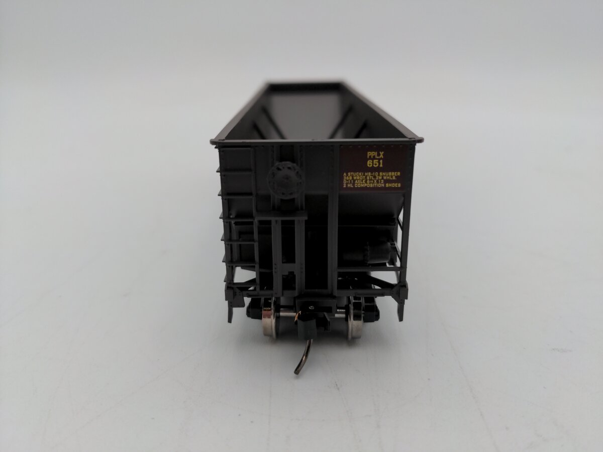 Bowser 43225 HO PPLX Executive Line 100-Ton 3-Bay Hopper Ready to Run #651