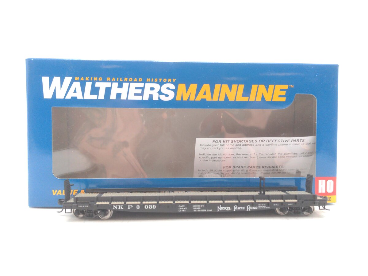 Walthers 910-5107 HO Nickel Plate Road 53' GSC Flat Car #3039