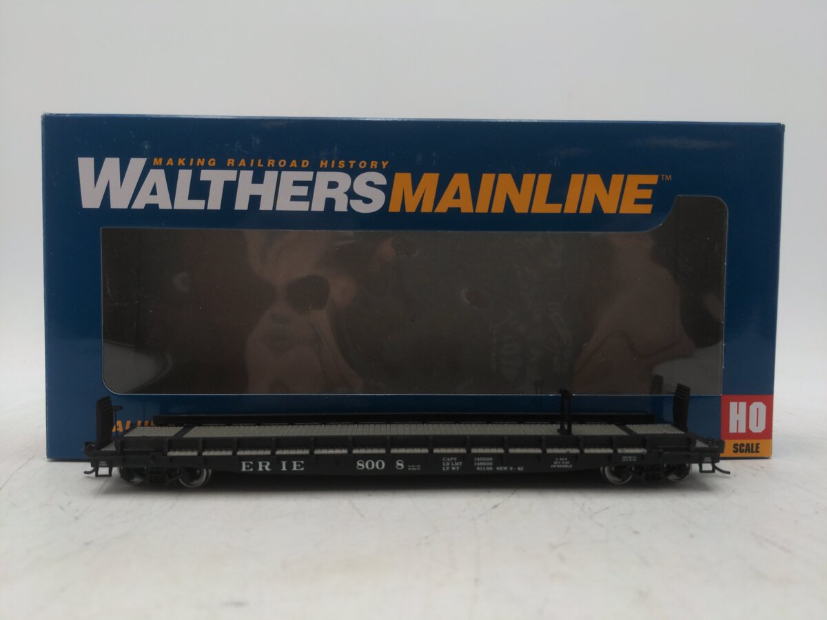 Walthers 910-5106 HO Erie 53' GSC Flat Car #8008