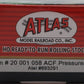 Atlas 20001058 HO Scale Atel ACF Centerflow Pressureaide Hopper #893291