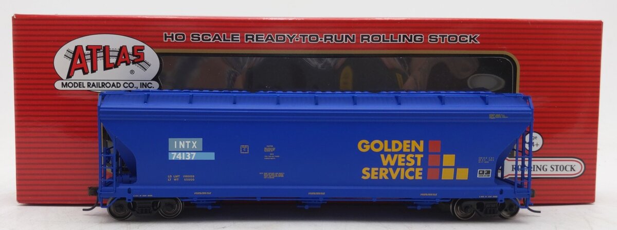 Atlas 20002850 HO Scale Golden West Service ACF 4650 Centerflow Hopper #74137