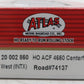 Atlas 20002850 HO Scale Golden West Service ACF 4650 Centerflow Hopper #74137