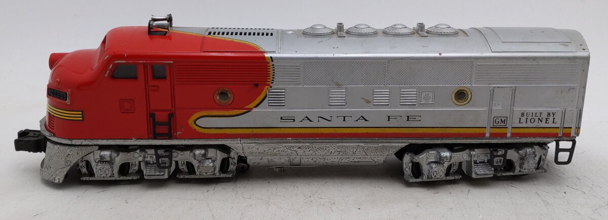 Lionel 2353 Vintage O Santa Fe F-3  Dummy Diesel Locomotive VG