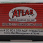 Atlas 20001079 HO Scale Trinity Rail Management ACF Covered Hopper #76044