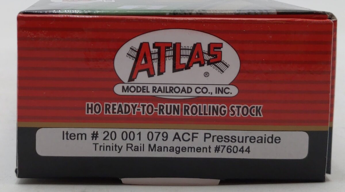 Atlas 20001079 HO Scale Trinity Rail Management ACF Covered Hopper #76044