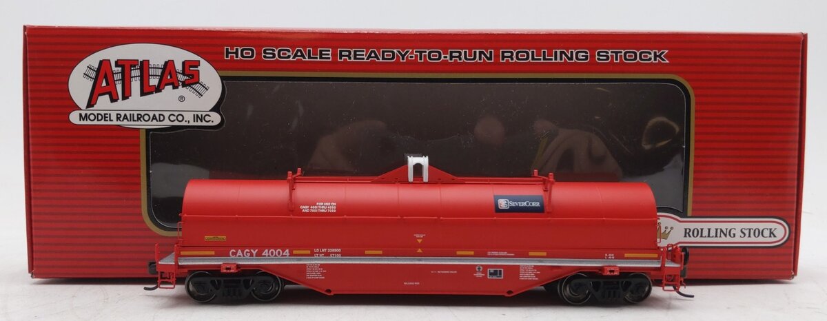 Atlas 20001169 HO Scale CAGY SeverCorr 42' Coil Steel Car #4004