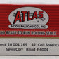 Atlas 20001169 HO Scale CAGY SeverCorr 42' Coil Steel Car #4004