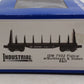 Industrial Rail 7502 O Baltimore & Ohio Flatcar w/Bulkheads & Stakes #8955 EX/Box