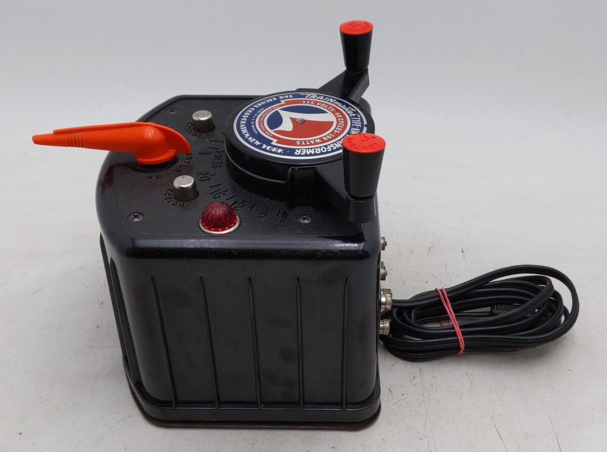 Lionel KW O Vintage Trainmaster 190 Watt Transformer with Whistle VG