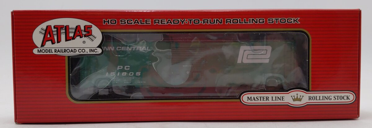 Atlas 20001844 HO Scale Penn Central 50' Single Door Boxcar #151805