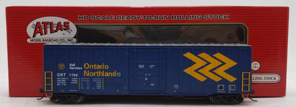 Atlas 20002986 HO Ontario Northland 50' NSC PD Boxcar #7768