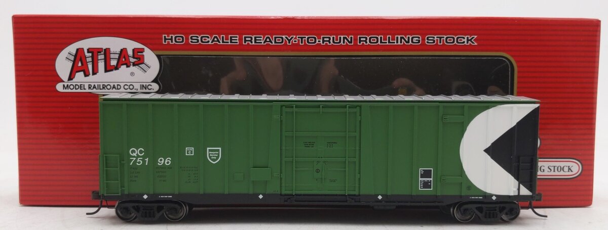 Atlas 20002990 HO Quebec Central NSC 5111 50' Plug-Door Boxcar #75196