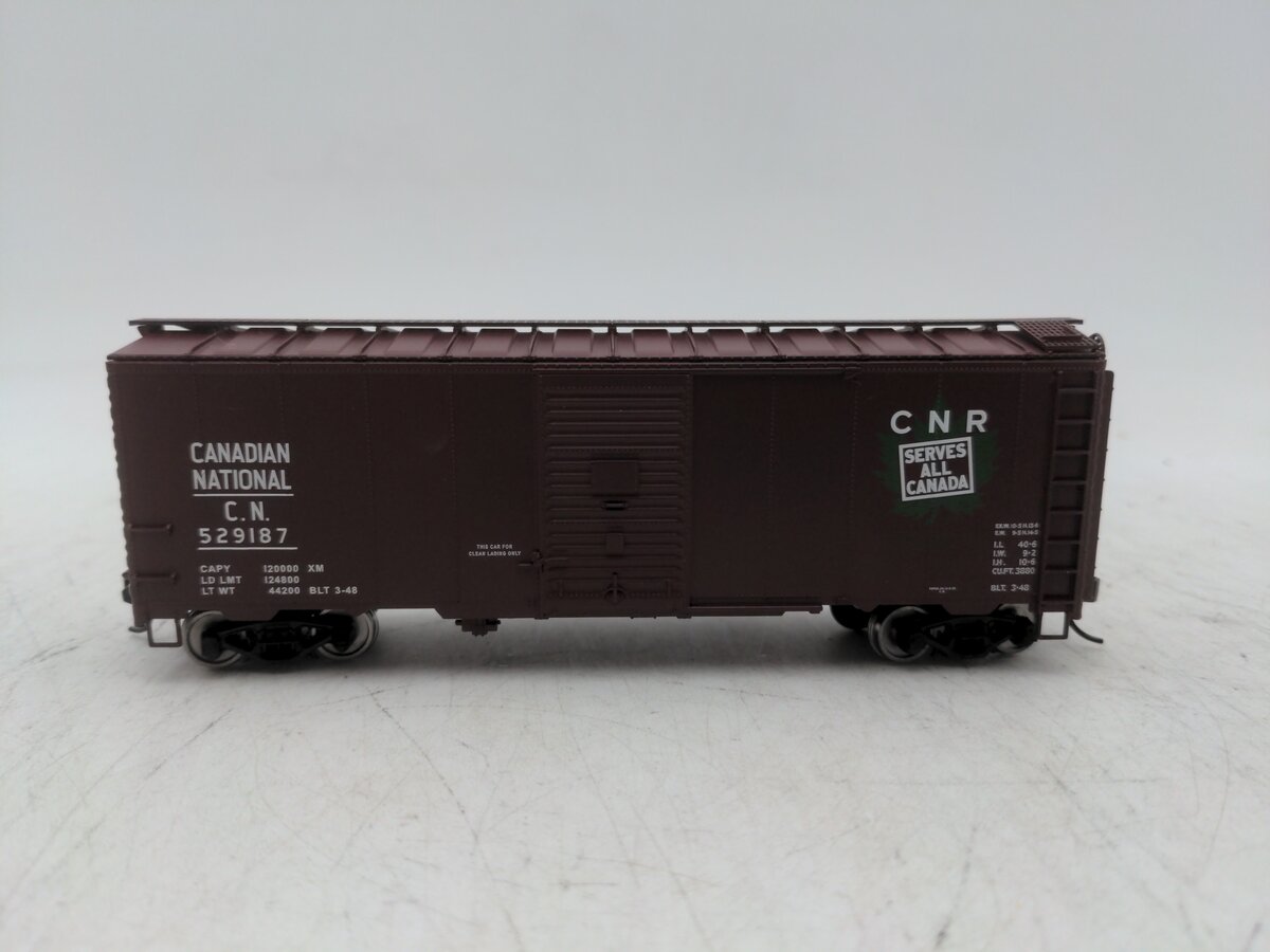 Walthers 910-1654 HO Canadian National 40' AAR 1944 Boxcar RTR #529187