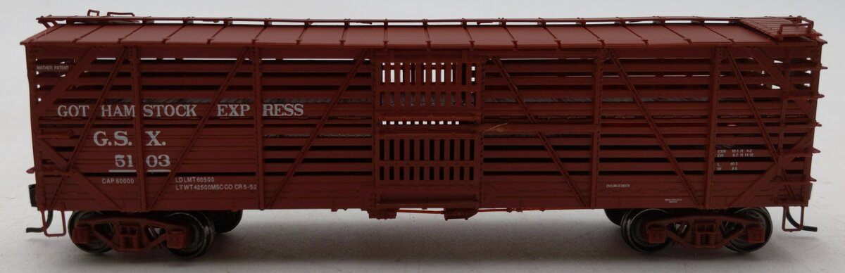 Proto 2000 5103 HO GSX Mather 40' Double Deck Stock Car #5103 LN/Box
