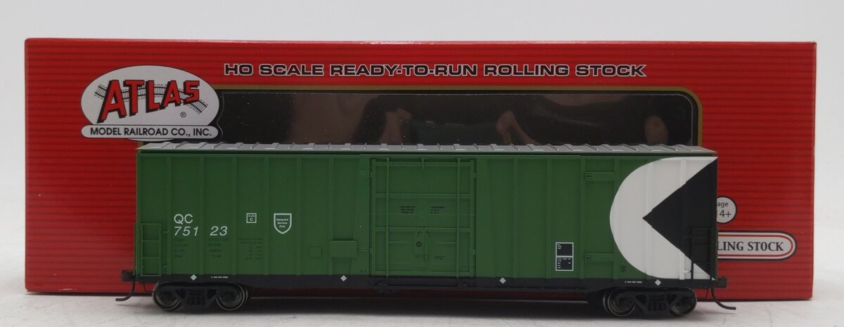 Atlas 20002988 Ho Scale Quebec Central NSC 5111 PD Box Car #75123