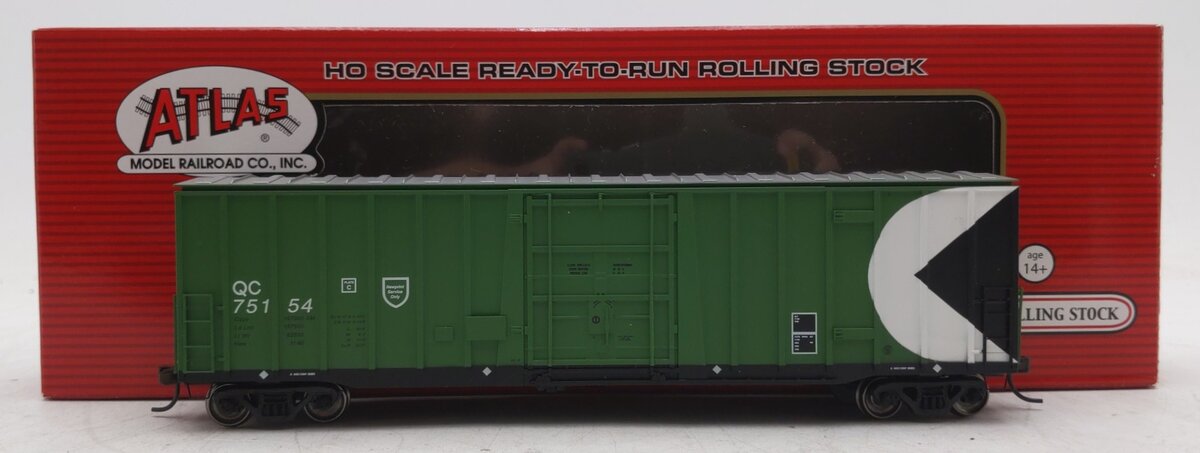 Atlas 20002989 HO Scale Quebec Central NSC 5111 PD Box Car #75154