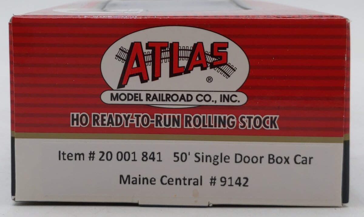 Atlas 20001841 HO Scale Maine Central 50' Postwar Single Door Box Car #9142