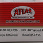 Atlas 20003096 HO Finks Purple Ribbon Beer 40' Wood Reefer #55735