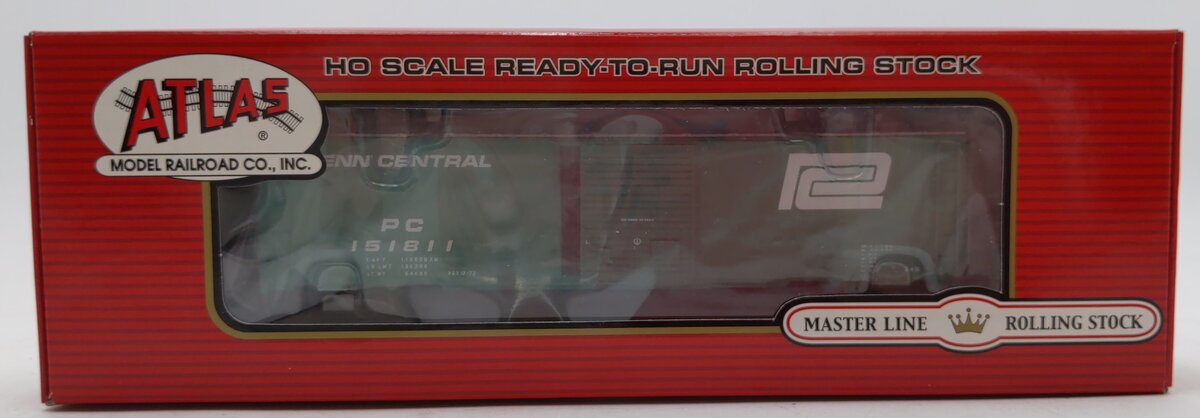 Atlas 20001845 HO Scale Penn Central 50' Single Door Boxcar #151811