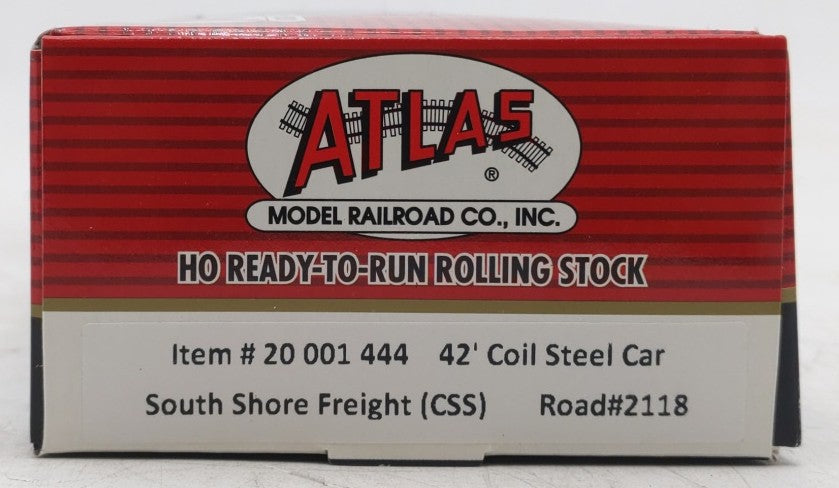 Atlas 20001444 HO Scale CSS 40' Coil Steel Car #2118