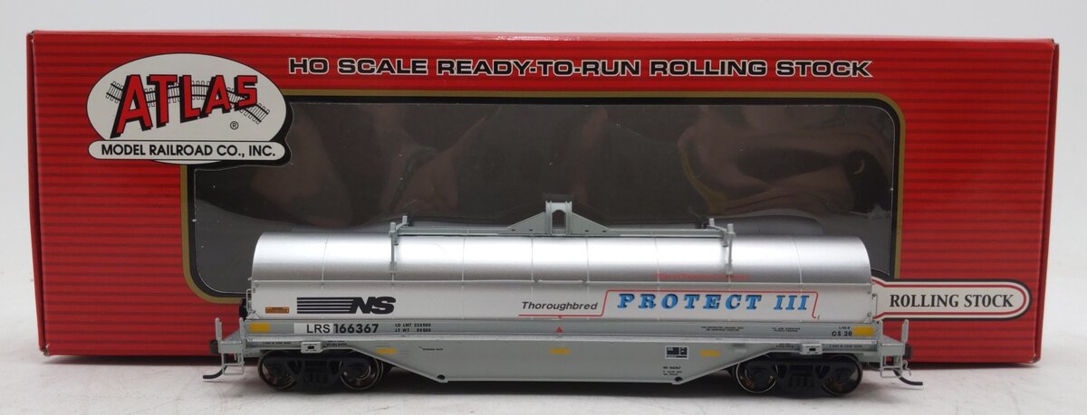 Atlas 20001432 HO Scale LRS 40' Coil Steel Car #166367 LN/Box