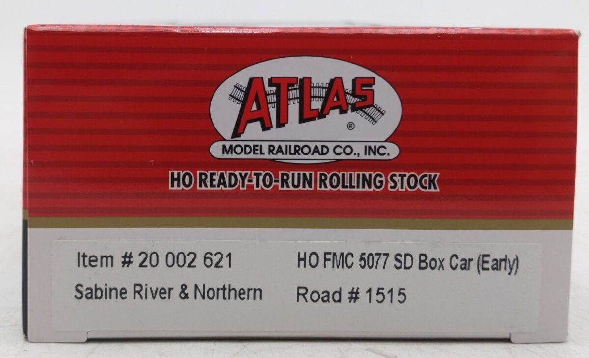 Atlas 20002621 HO Scale SRN FMC 5077 SD Boxcar #1515