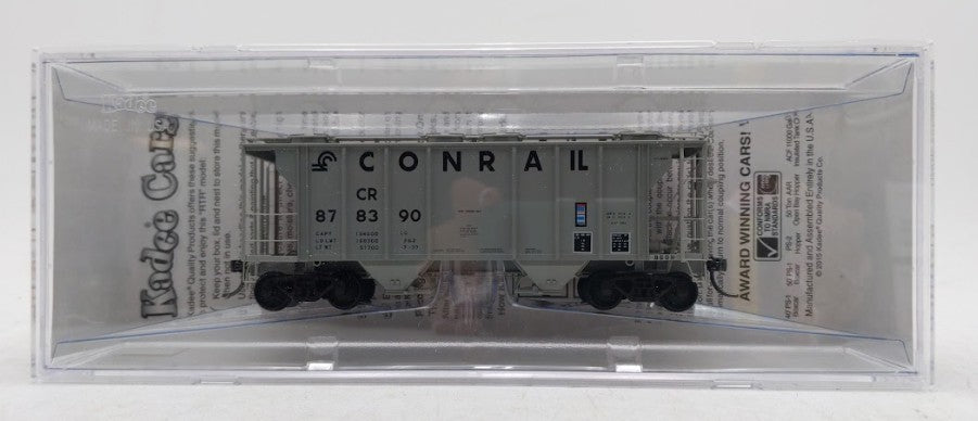 Kadee 8659 HO Scale Conrail PS-2 Covered Hopper Car #878390