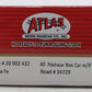 Atlas 20002432 HO Santa Fe 40' Postwar Box Car with 6' Door #34729